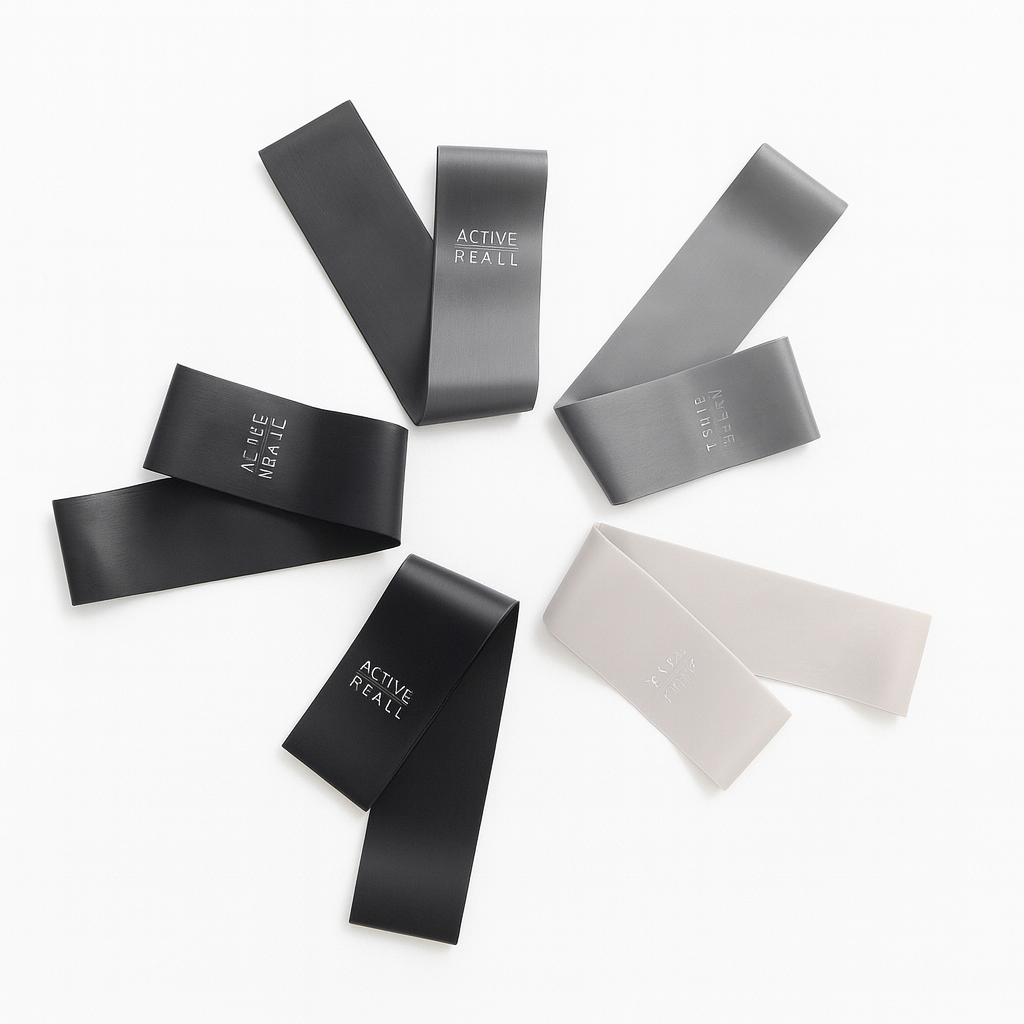 Set de 5 bandes de Resistance elastiques