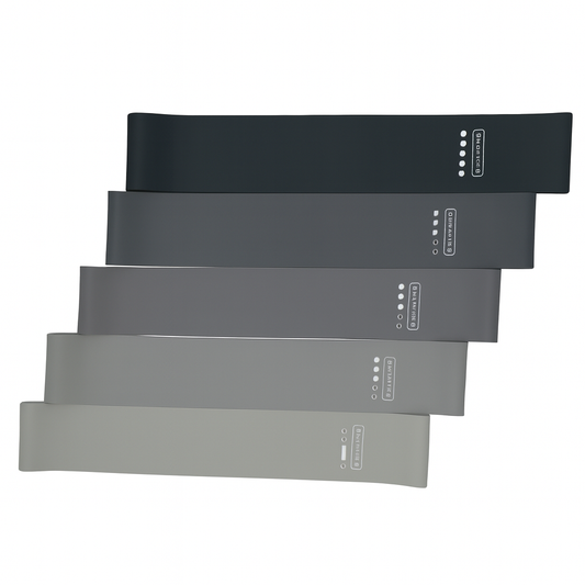 Set de 5 bandes de Resistance elastiques